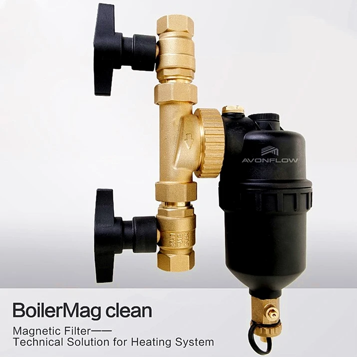 2023 New Design 12000 Gauss Magnetic Water Filter for Central Heating Boiler