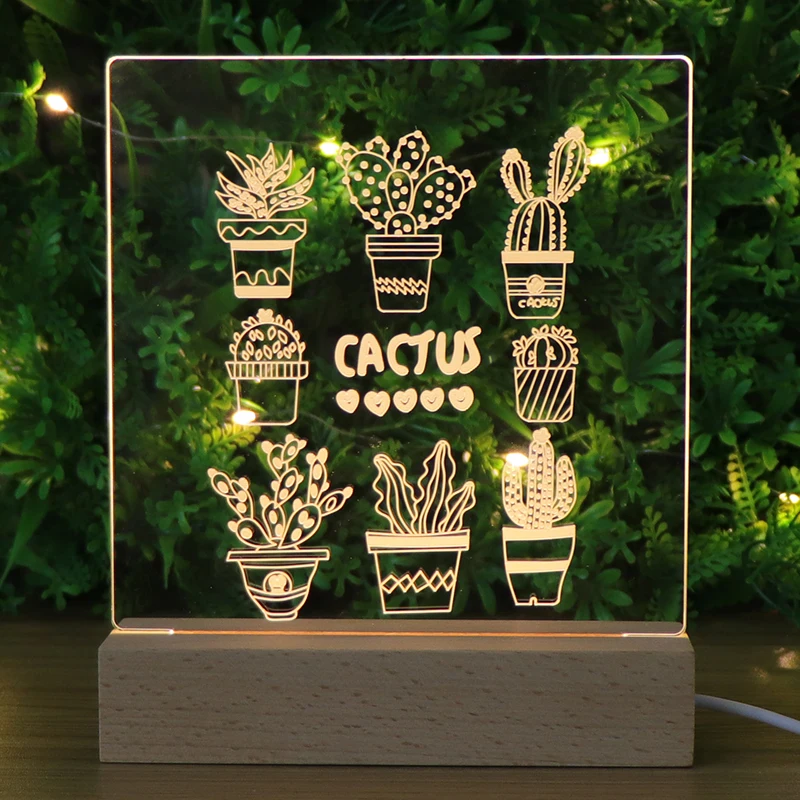 cactus mood light