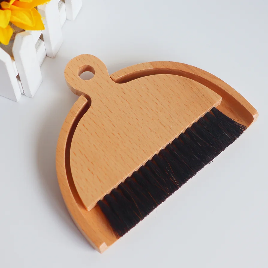 Mini Broom And Dustpan Set Desktop Cleaning Brush Small Broom Dustpans