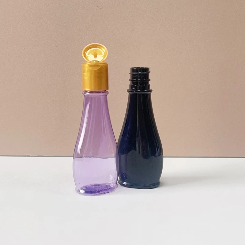 Custom Color Screen PET Plastic 60ml 250ml 500ml 750ml Shampoo Emulsion Packaging Bottle