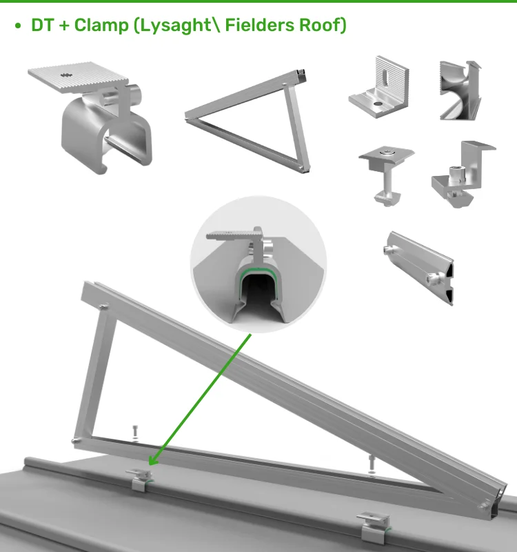 Ballast Concrete Roof Rcc Roof Mounting System Triangle Aluminum ...