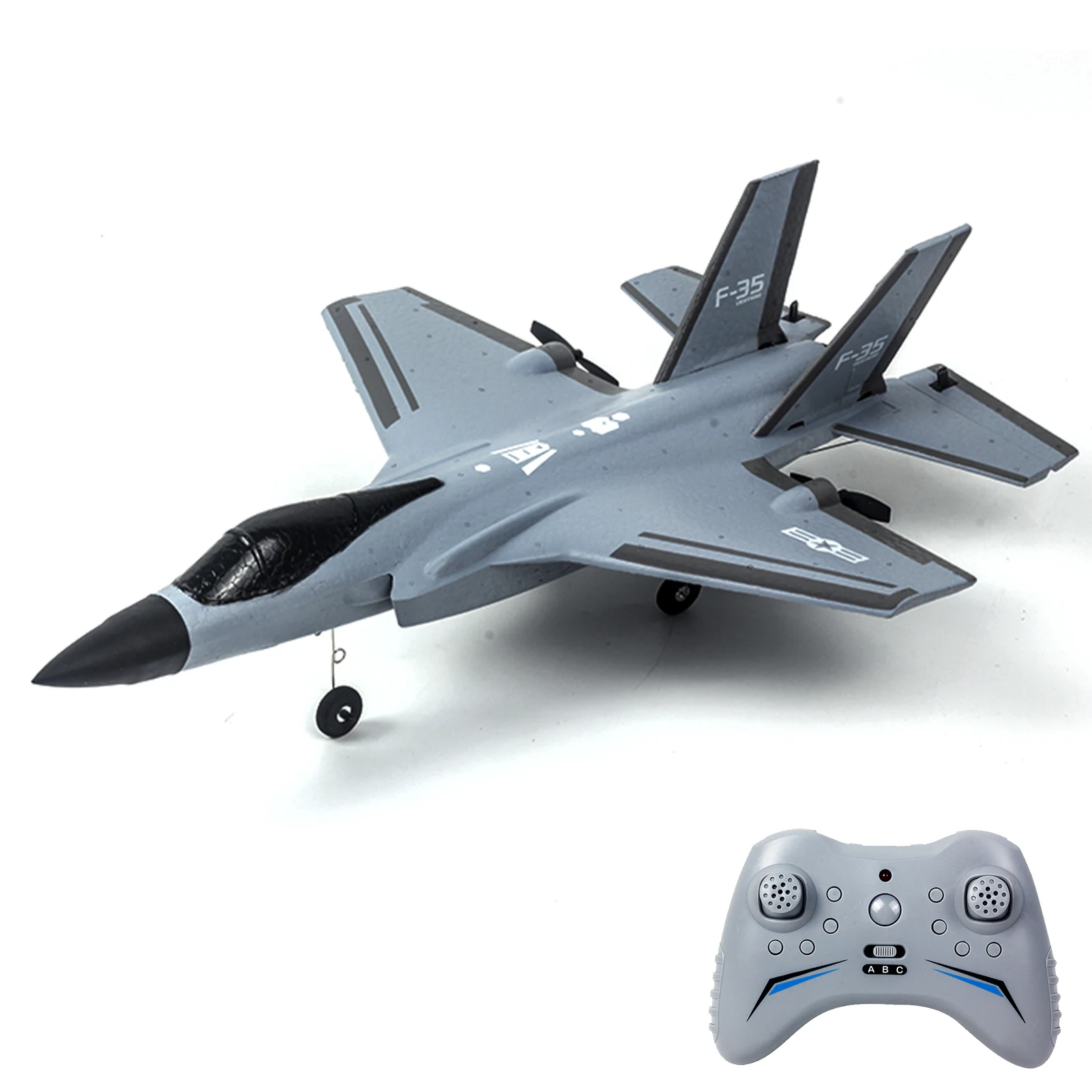 JET FIGHTER ラジコンカー 未使用 FX935 RC Glider - 2.4G 3CH Model Aircraft for Kids & Adults