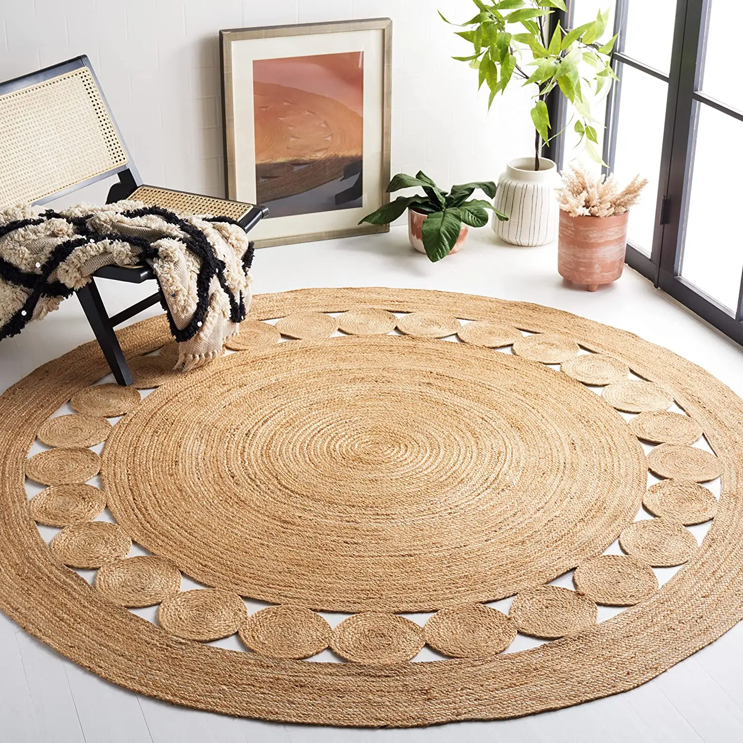 Round Rugs (5x5 feet) – Handicrafts Home