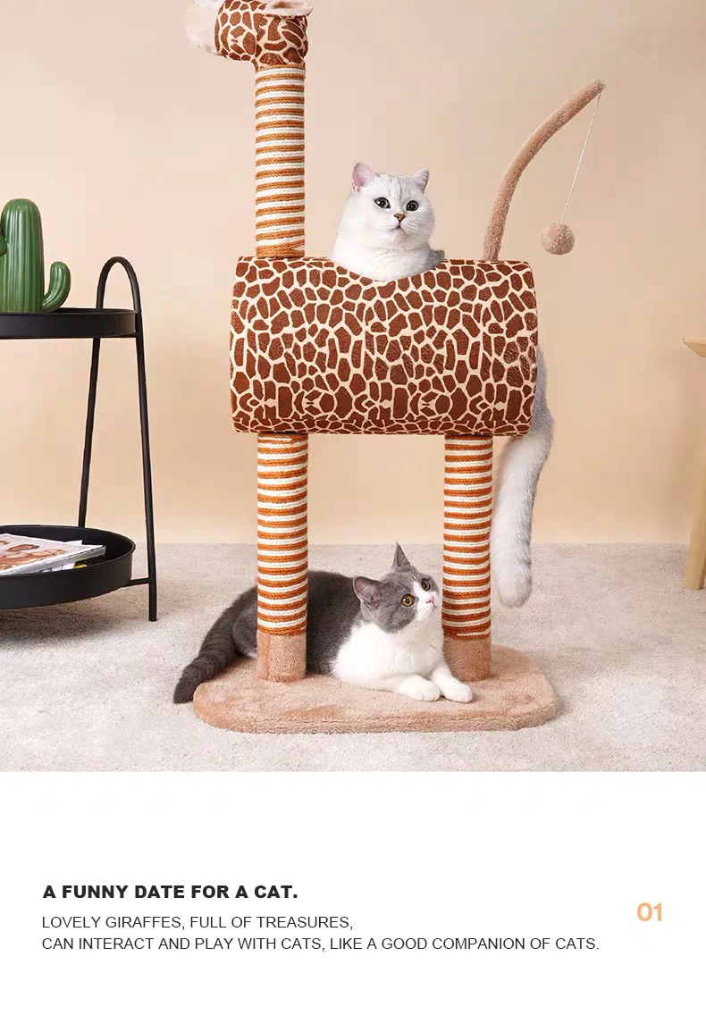 giraffe cat toy