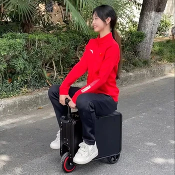 20-Inch Electric Scooter Suitcase for Young People ABS Material with 110 Kilogram Load Capacity