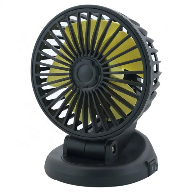 Portable mini fan car folded D/C cooling 12v 24v fan for truck vehicle 5v USB table desk fan office CE Rohs FCC EMC F409