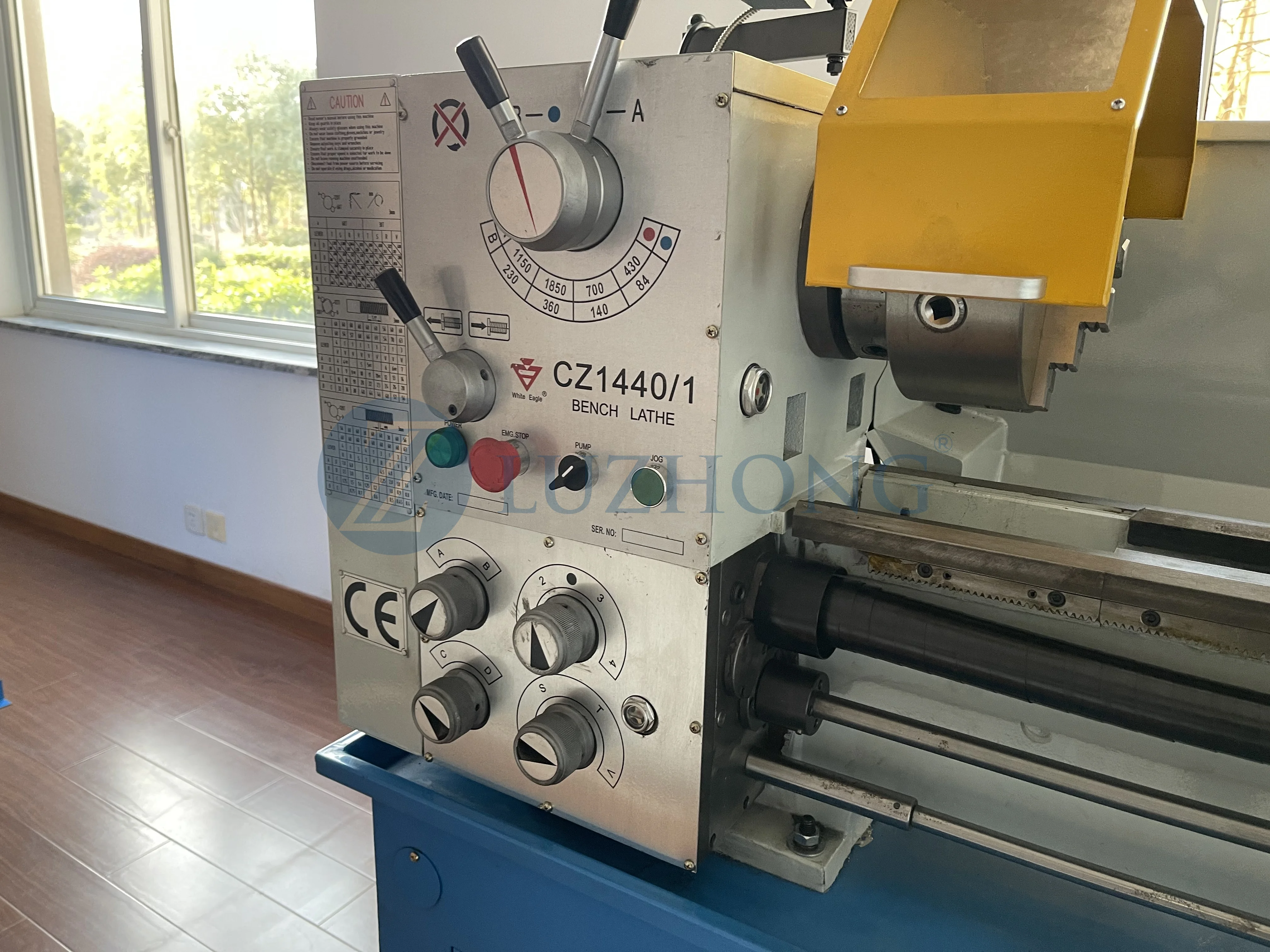 LUZHONG CZ G Series CZ1440G/1340G Manual Small Lathe Machines Portable Turning Center Medium Duty Lathe Machine for Home Use