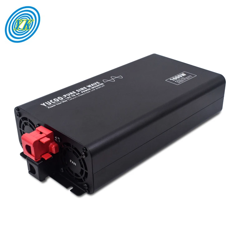 Full Automatic Dc Ac Power Inverter DC48 to AC220V Price 1kw Aluminum Single LCD 1000W 2000W Pure Sine Wave Dc Ac Inverter 50hz