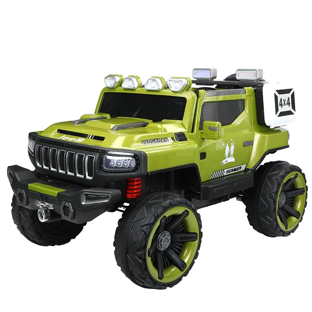 2024 New Children's Electric Four-Wheel ATV Toy Car Cross-Country Ride Rechargeable Beach Car 1-6 Years Old Kids Remote