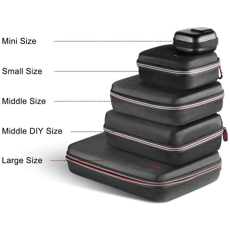 Водонепроницаемый маленький чехол для переноски экшн-камер GoPro Hero7 Black и