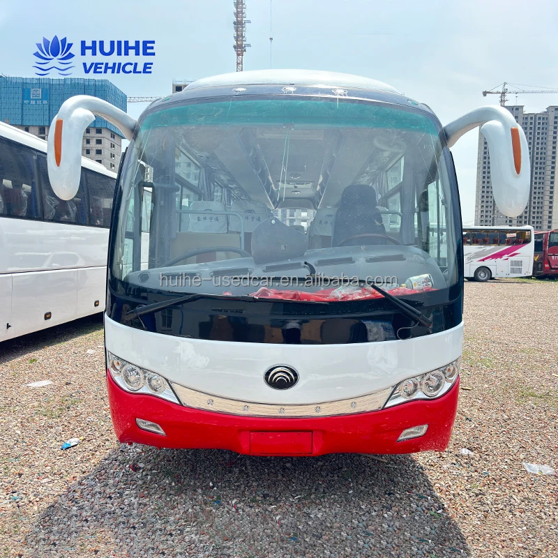 Best Offer Chinese Yu Tong Second-Hand Coach Passenger Bus Manual Transmission Diesel Minibus for Sale Competitive Used Bus Prices - Image 4