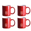 Milk cup, all red, style A