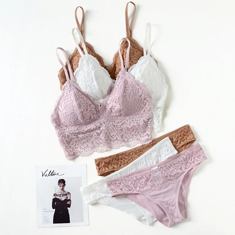 3Pack Sans Armature Brassière Soutien Gorge De Sport Yoga Sous-vêtements Grande Taille Pour