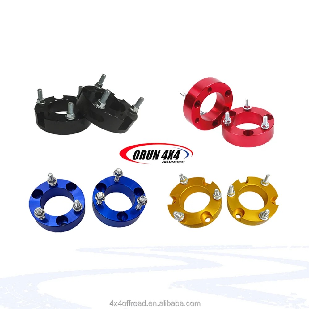 Factory Aluminum 2'' Front Coil Spring Shock Spacer 4x4 Accessories Suspension Lift Kit