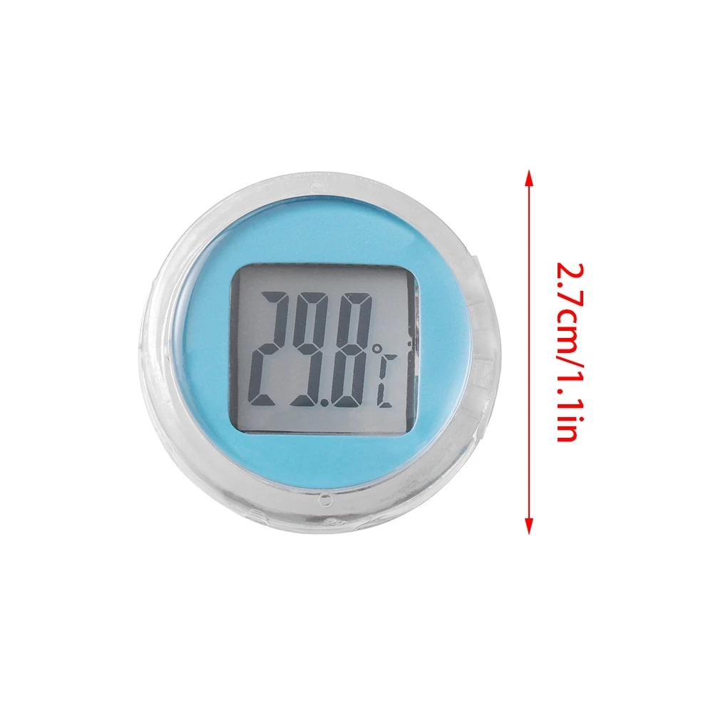 mini motorcycle digital thermometer celsius waterproof