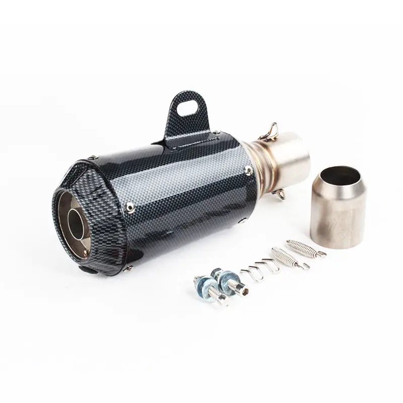 RTS 51mm Universal Motorcycle Exhaust Muffler for FZ1 R6 R15