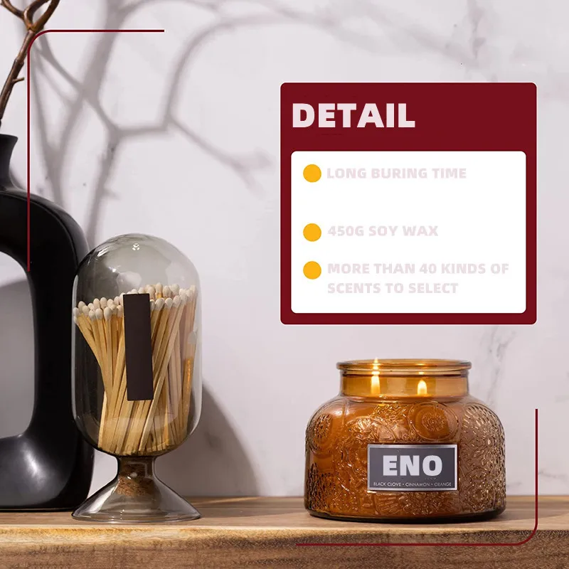 Voluspa Candle Wedding Birthday Glass Jar Custom Aromatherapy Luxury