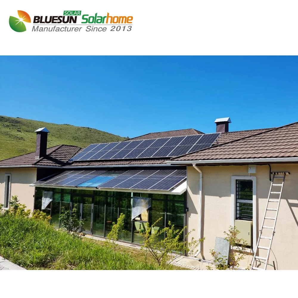 HOT Bluesun Solar Panel 565w Solar Panel Price Mono Perc Half Cell  Photovoltaic Modules Popular in Vietnam