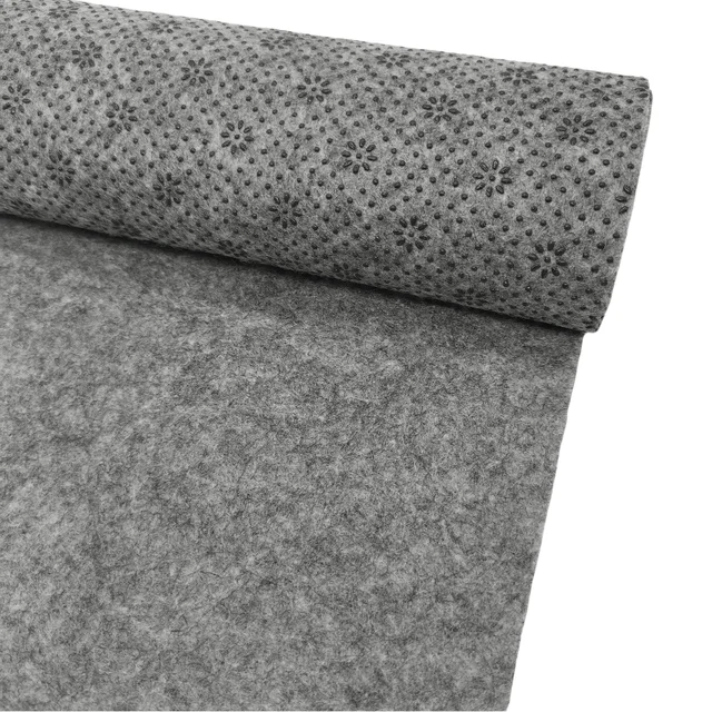 Felt Non Slip Final Backing Cloth Vinyl Tufting Cloth Backing Fabric Non Slip Pad with Plum Blossom Pattern for Carpets Rug