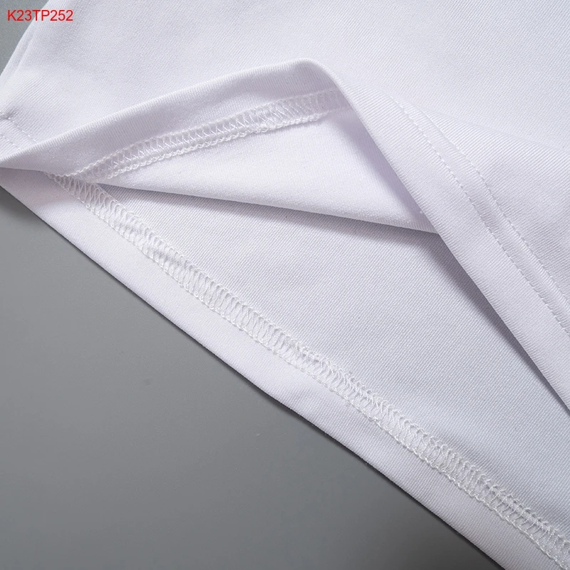 Bomblook K23tp252 Summer Letter Print T Shirt Crops Top White Crop Tops ...