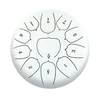 Blanco esmerilado de 10 pulgadas y 11 tonos