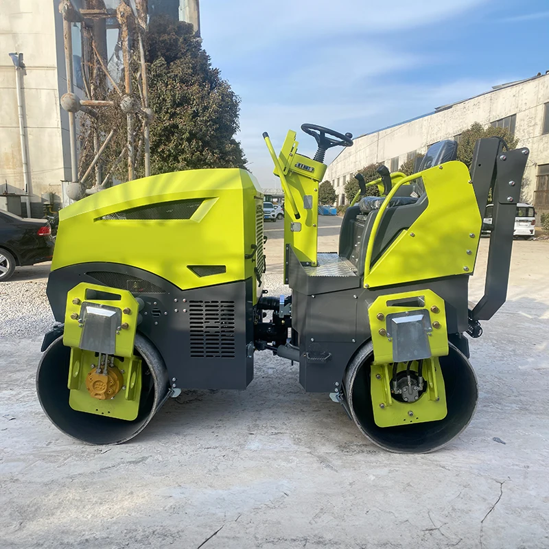 SECSUN New Design Construction Machine Double Drum 3 Ton 4 Ton 5 Ton 8 Ton Vibratory Road Roller for Sale