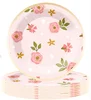 Assiette en carton de 9 pouces