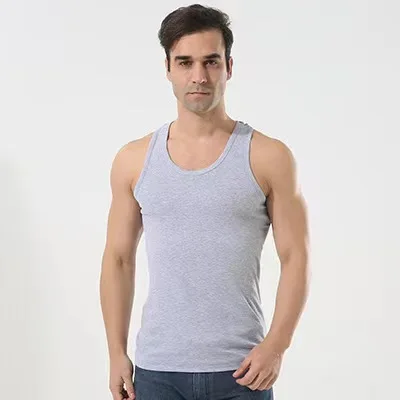 New Arrival Summer Low Cut Custom Tank Tops Mens Racerback Tank Tops ...