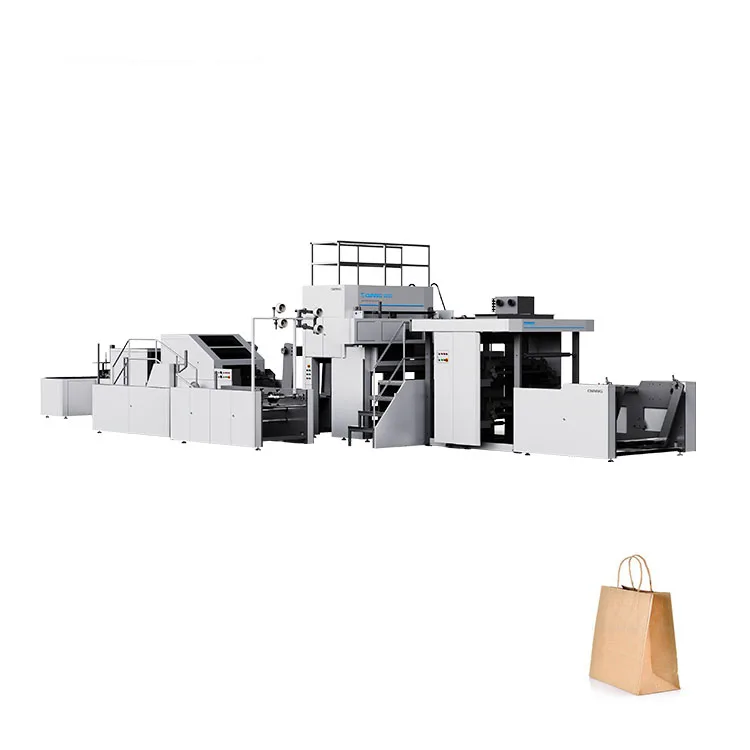 Oyang Factory Paper Bag Machine Fully Automatic Food Grade Paper Bag Machine With Handle