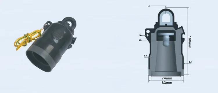 DUWAI 12KV Европейские кабельные аксессуары Силиконовая смазка Пыленепроницаемый влагозащищенный изоляционный колпачок для электрической втулки