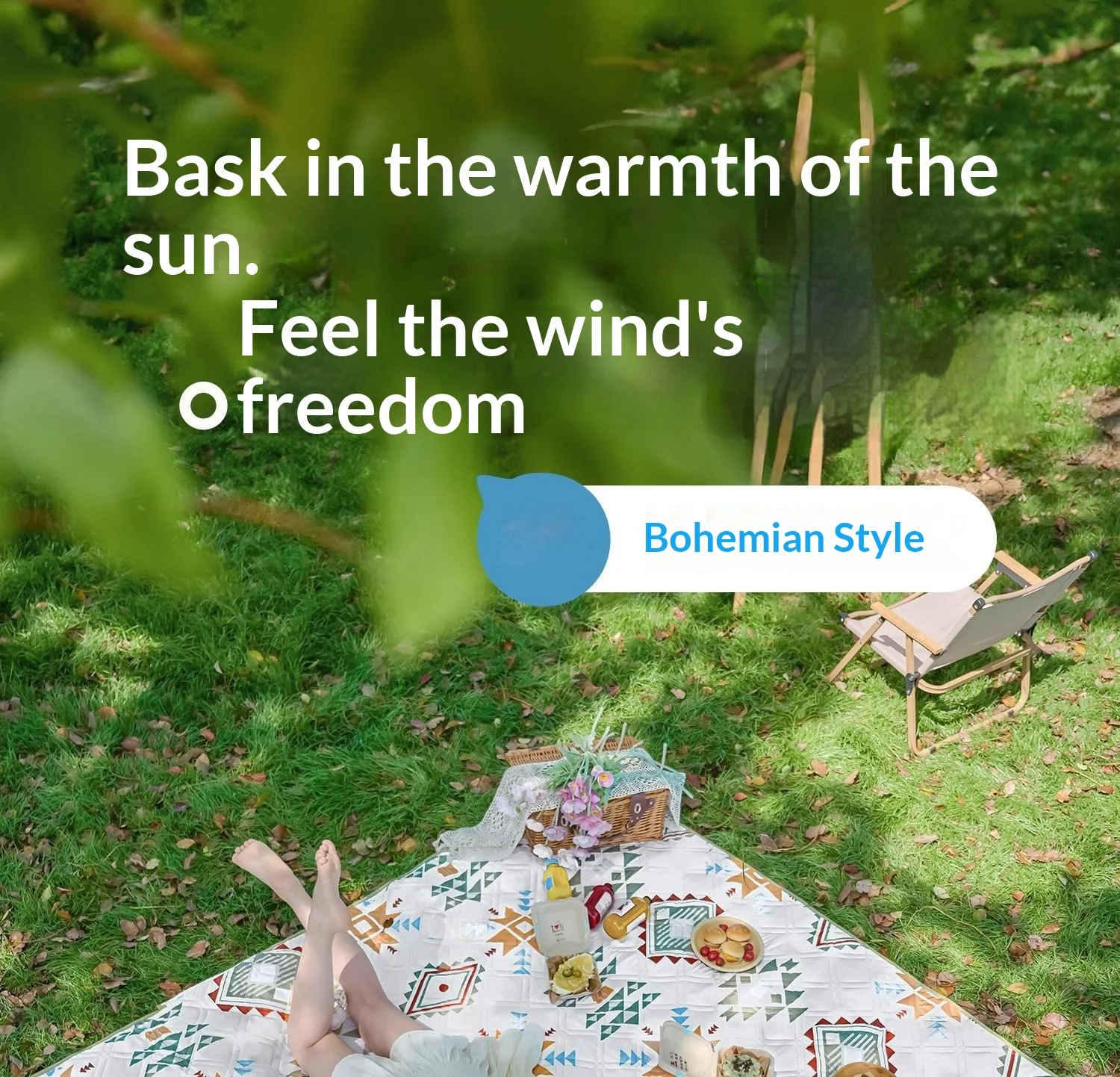 Foldable Portable Picnic Mat Waterproof Moisture-proof Camping_voghion.com