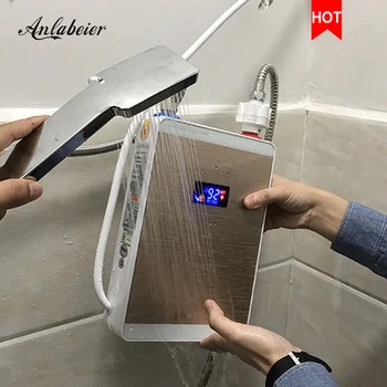 Endless hot water used instant electric hot water heater tankless intelligent shower water heater