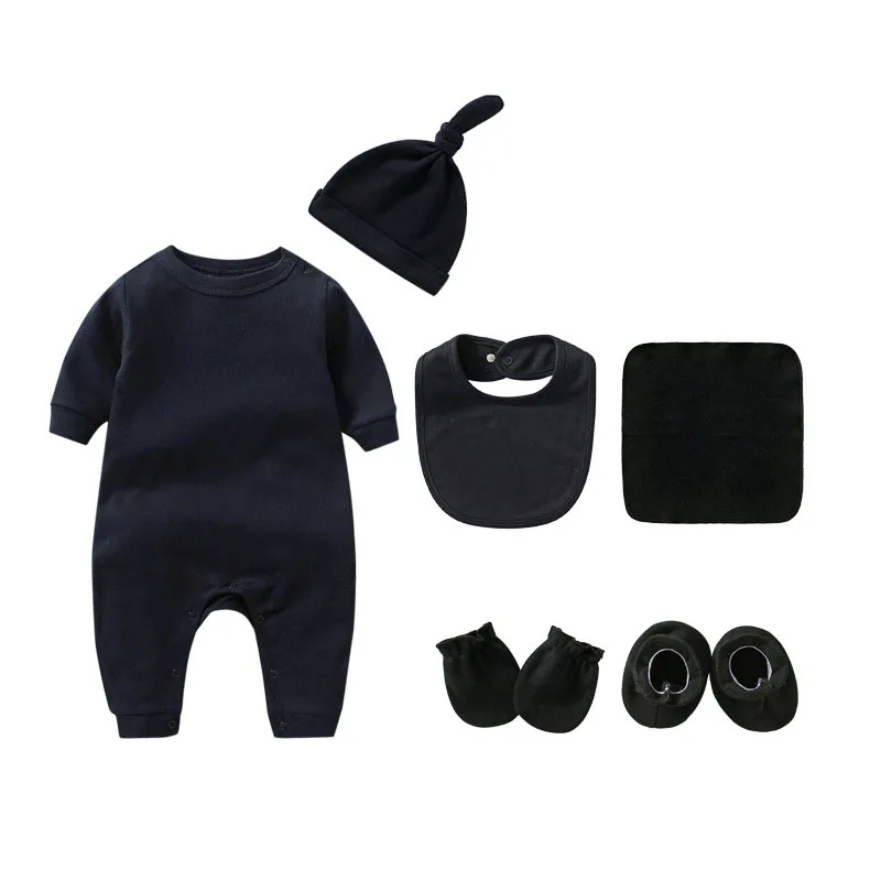 6 Pcs Baby Boy Clothing Set New Born Baby Gift Set Baby Clothes Set