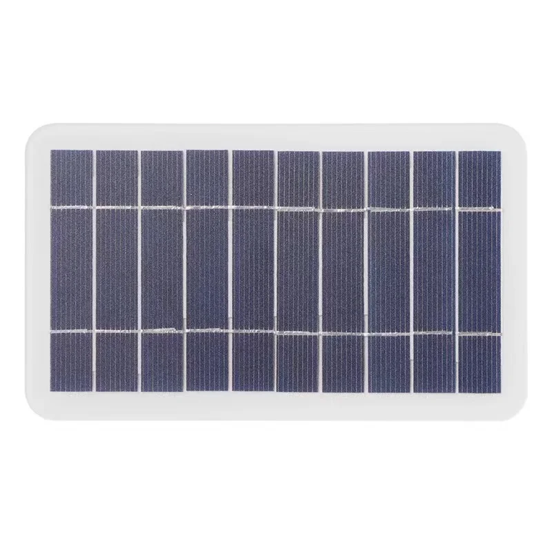 Portable Mini Solar Battery Charger 2W 3W 5V USB Waterproof Flexible Small Sized for Mobile Phone Plastic Frame