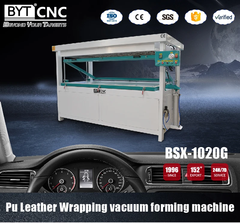 Vacuum Activated Coating Wrapping Covering Machine Car Handle Armrest Box Door Panel Console Dashboard Wrapping Vacuum Forming