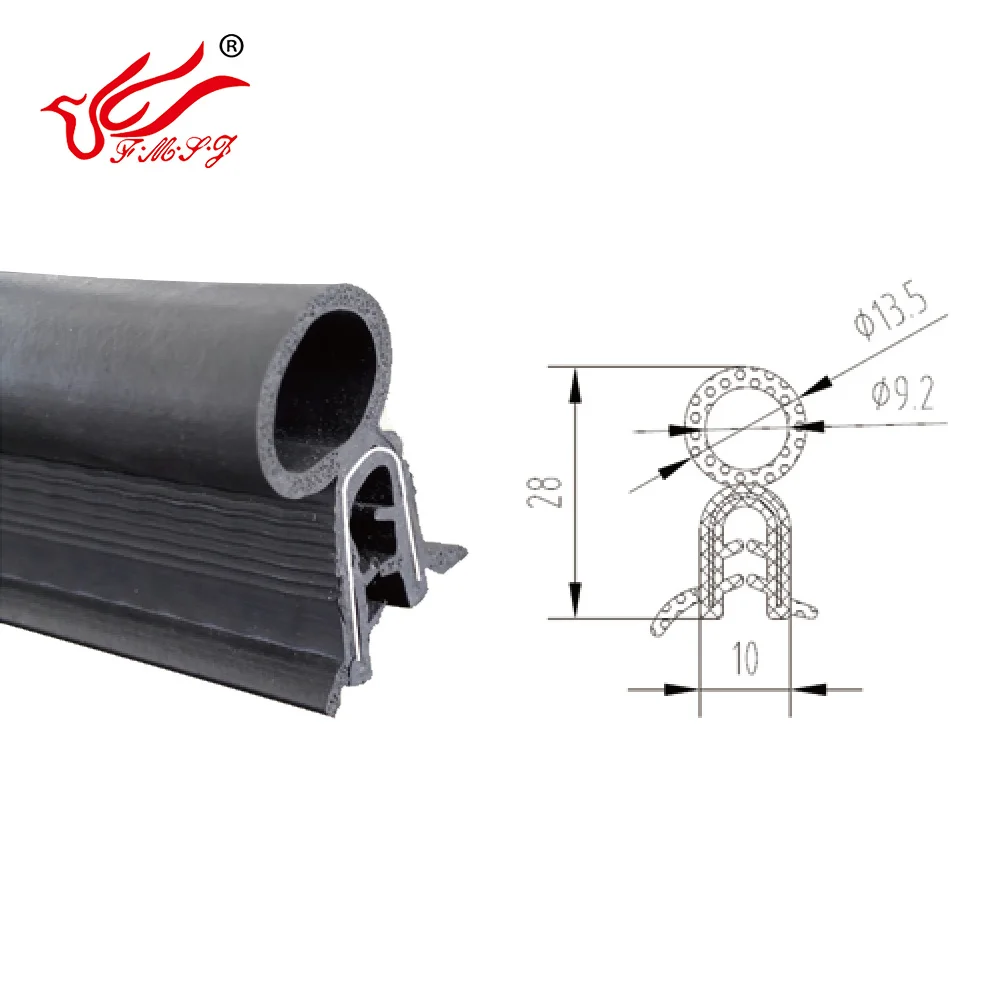 Customize Car Window Rubber Seal Rubber Product Automotive Rubber Door
