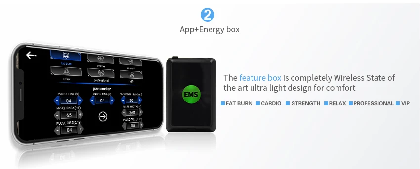 electrostimulation training device electrostimulation training device