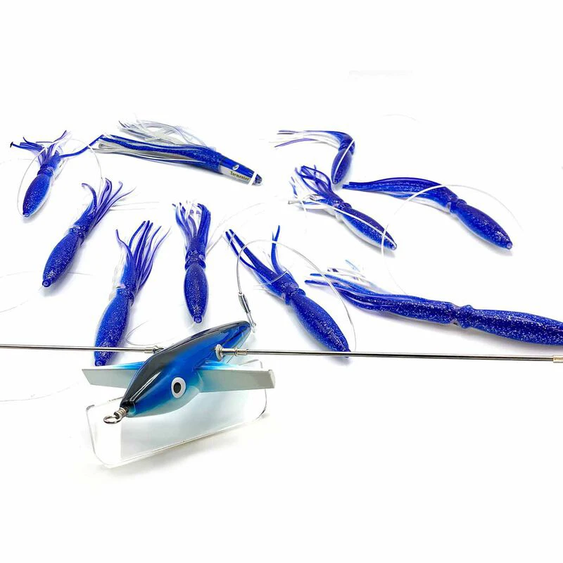 36 Inch Game Fishing Teaser Titanium Bluefin Tuna Mahi Wahoo Marlin Spreader Bar Bird Bar