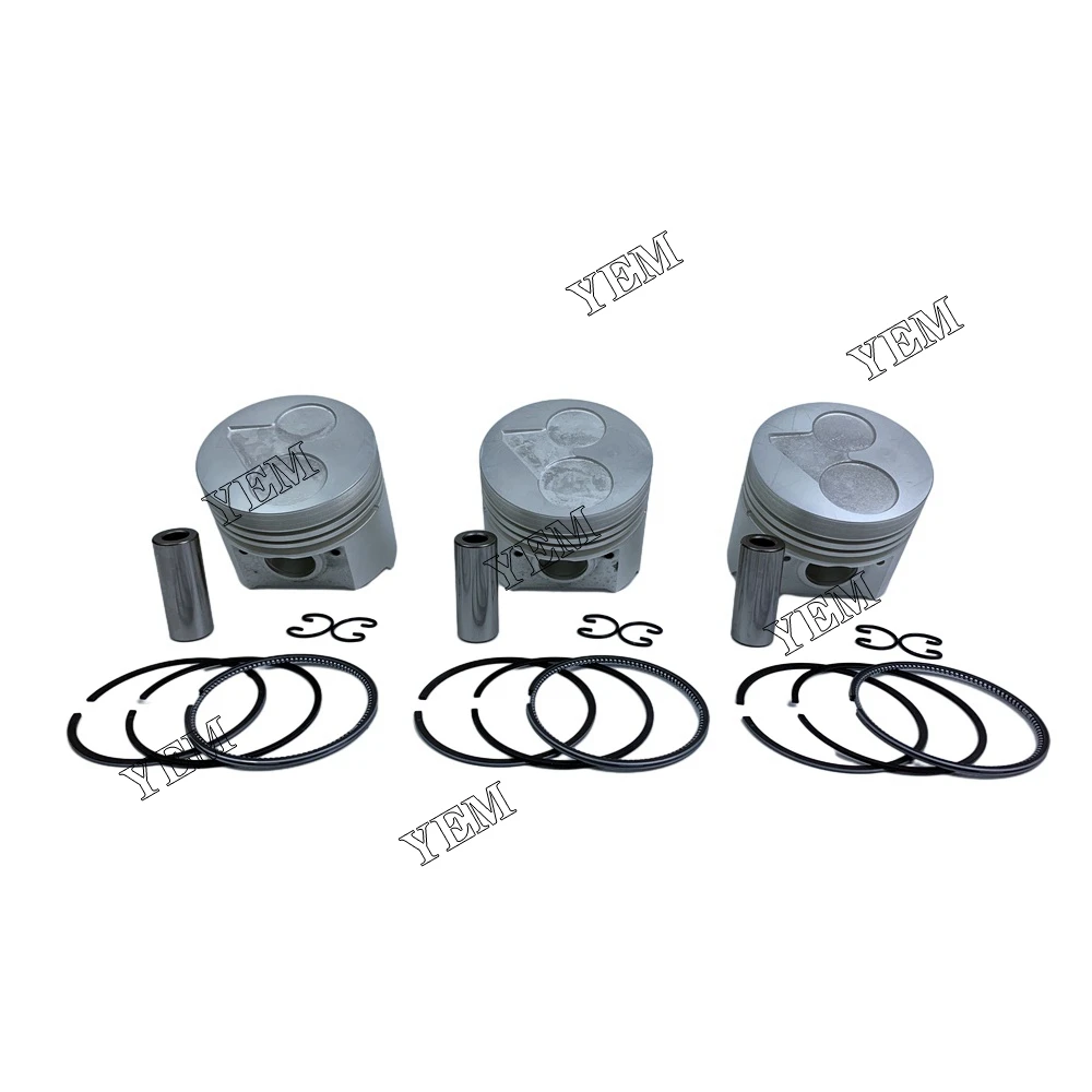 Latest Wholesale Cylinder Piston and Ring Kit for Kubota D1703 Engine Tractor Generator Excavator
