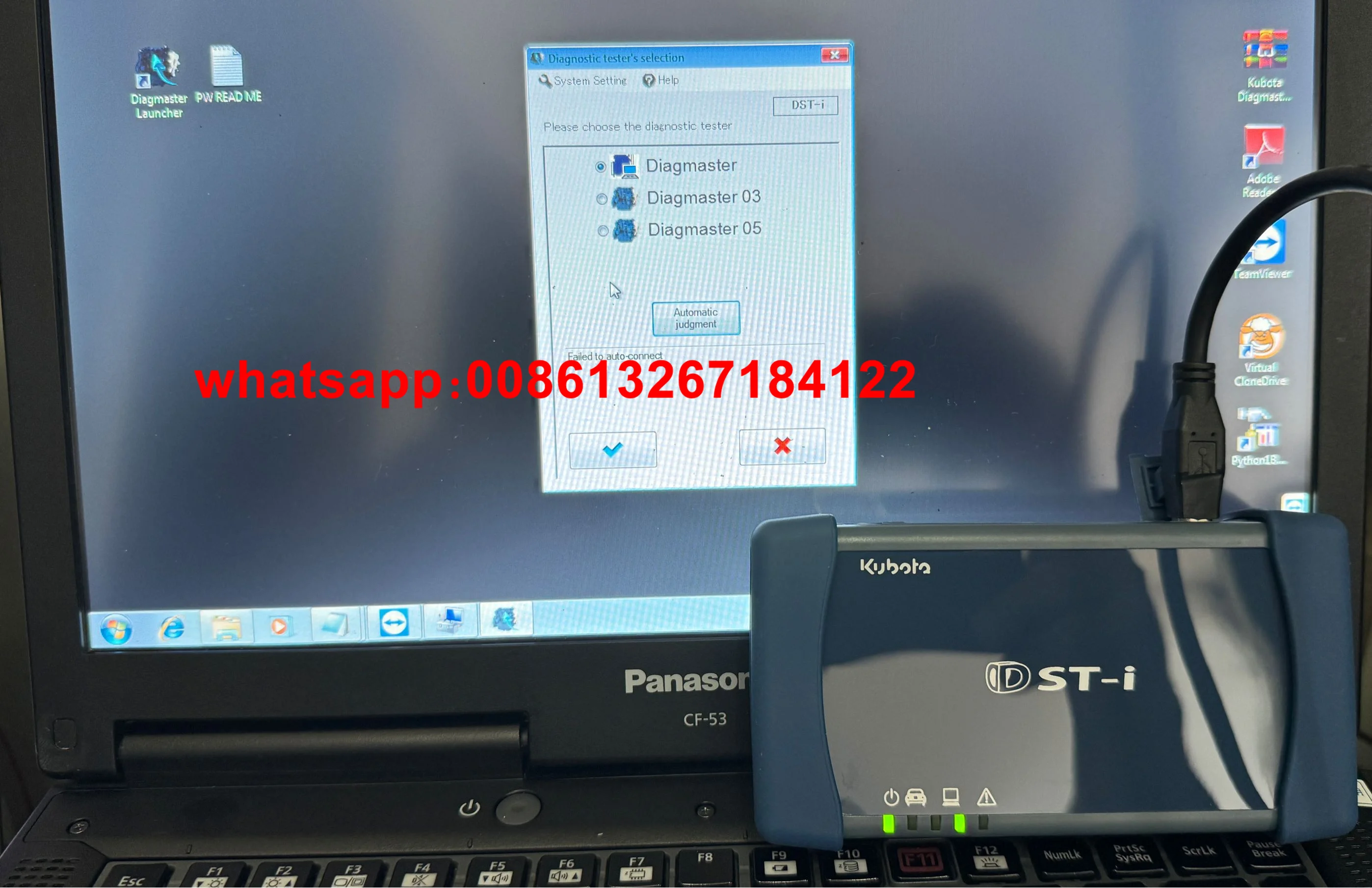 Kubota Python Diagnostic Tool - Efficient Tractor Solutions