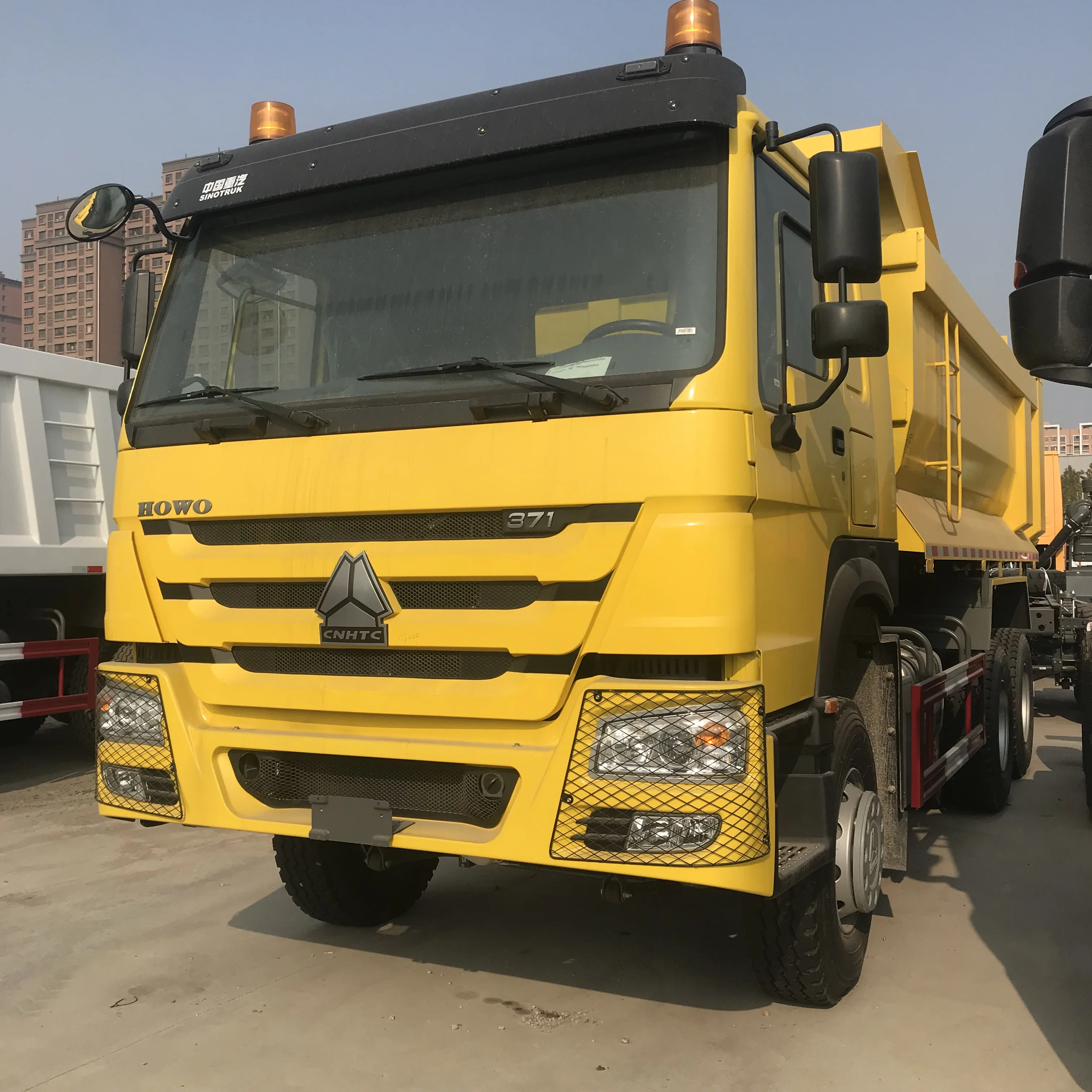 Prices for Used Howo 30 Ton 40t Sand Faw Tipper Truck Load Capacity for Tanzania