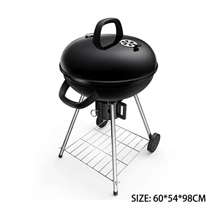 Patio Barbecue Grill Temperature Regulation Portable Charcoal Bbq