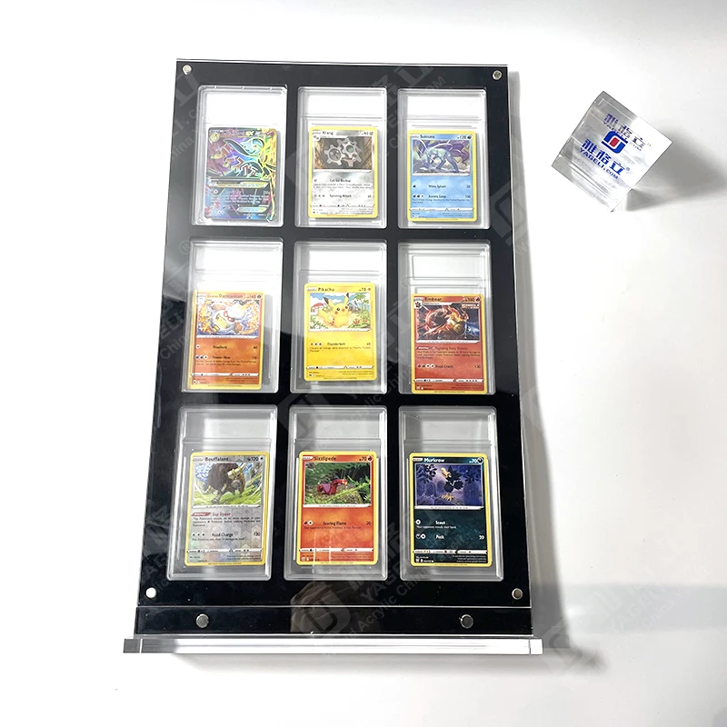 【美品】ディスプレイフレーム【TCG】 ポケモンカードゲーム ディスプレイフレーム ブラックVer.2