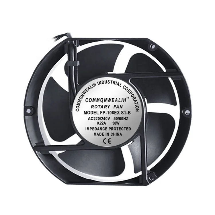 FP-108EX-S1-S & FP-108EX-S1-B Cooling Fans - High Performance