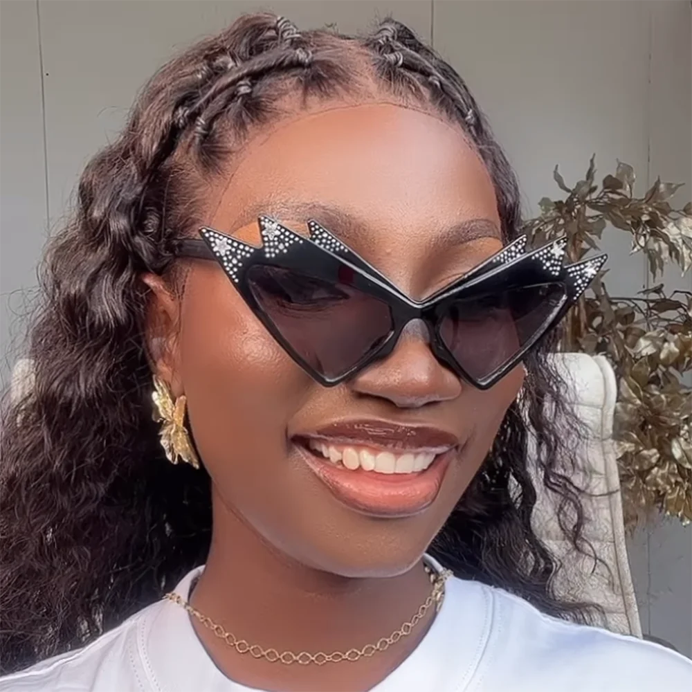 Cat Eye Star Lunettes Star Cat Eye Or Rose Monture Lunettes De Vue