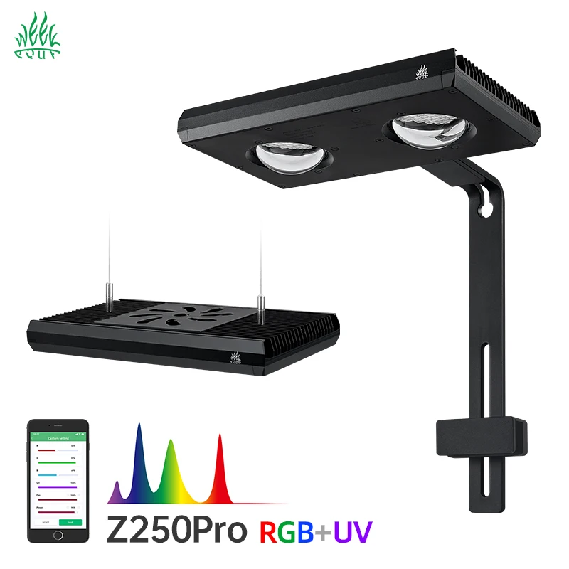 ライト・照明器具 WEEK AQUA Z200Pro WEEK AQUA Z200 Series Aquarium LED Light - Full Spectrum
