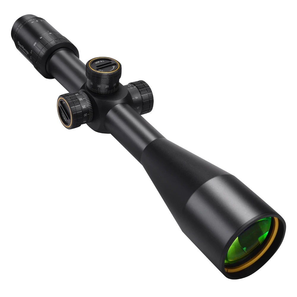 Tactical Hunting Scope WESTHUNTER HD-N 6-24x50 FFP First Focal Plane Etched Glass Optical Sights Side Parallax Wheel