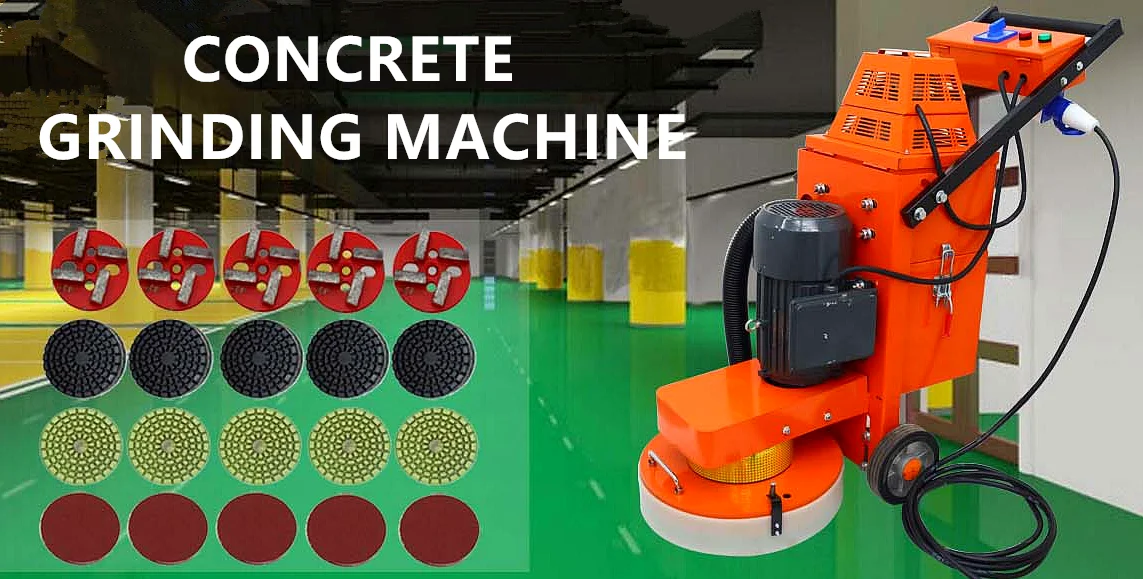 Portable Good Quality Dust Free Grinder Htg Grinder Floor Grinding