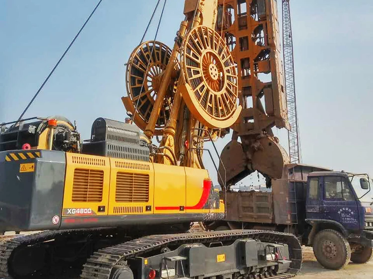 Wall Digging Machine Diaphragm Wall Grab XG480D - Efficient Drilling Solutions