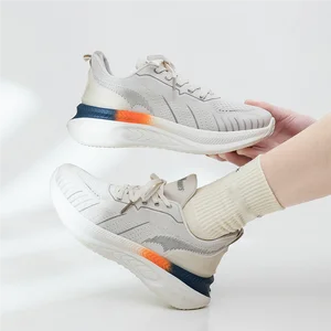 Soft Sole Sneakers for Couples Spring Summer Outdoor Casual Breathable Mesh Running Shoes.